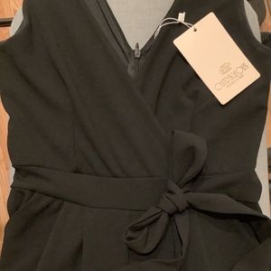 Black Sleeveless Jumpsuit